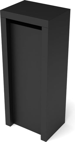 Litrupa pakketbrievenbus zwart 400x300x1000 mm