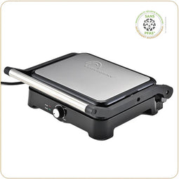 Little Balance 8744 - Contractgrill - Tafelgrill - 2000 Watt - PFAS vrij - XXL platen 29x23 cm- tot 230°C