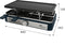 Little Balance 8750 - Raclette & gourmetset - 8 pers - rechthoekig -1400 Watt - PFAS vrij - RVS /donker blauw