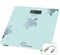 Little Balance Turtles Aqua USB-R BLAUW personenweegschaal