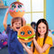 Little Biggies Foodies Burger - opblaasbare pluchen knuffelbal
