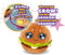 Little Biggies Foodies Burger - opblaasbare pluchen knuffelbal