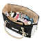Little Company LCT Twist Shoulder Bag Luiertas - Zwart, Zand, Wit