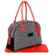 Little Company - Luiertas - PopUp Shoulder Bag Round - Zwart/Rood