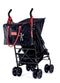 Little Company - Luiertas - PopUp Square - Zwart/Rood