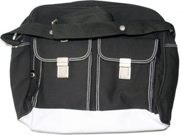 Little Company Luiertas - zwart met wit