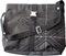 Little Company Messenger Luiertas - zwart met kruis