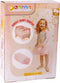 Little Diva Opvouwbare Poppenbedje 41x28x12 cm Roze/Goud