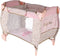 Little Diva Opvouwbare Poppenbedje 41x28x12 cm Roze/Goud