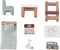 Little Dutch - Aanvulset Poppenhuis - Kinderkamer FSC