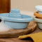 Little Dutch Bad Bootjes Blauw - Badspeeltjes - 4 kleuren - Opstapelen - Vanaf 18 maanden
