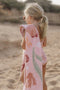 Little Dutch badlaken - strandlaken Ocean Dreams Roze 60x120cm