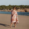 Little Dutch badlaken - strandlaken Ocean Dreams Roze 60x120cm