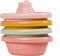 Little Dutch badspeelgoed stapelbare badbootjes Pink