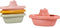 Little Dutch badspeelgoed stapelbare badbootjes Pink