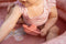 Little Dutch badspeelgoed stapelbare badbootjes Pink