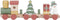 Little Dutch Blokkentrein - Kerst