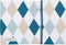 LITTLE DUTCH - hoes voor Zensy warmtekussen - diamant - mintgroen-beige