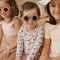Little Dutch kinderzonnebril flower mauve - bloemvormig model - mauve - sunglasses - zonnebril - bloem