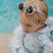 Little Dutch kinderzonnebril ocean dreams blue - rond model - blauw - sunglasses - zonnebril