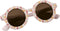 Little Dutch kinderzonnebril ocean dreams pink - rond model - roze - sunglasses - zonnebril