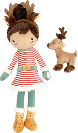 Little Dutch Knuffelpop Kerst Evi - 35 cm.