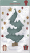 Little Dutch raamstickers kerstboom - herbruikbaar - statische raamfolie - decoratief - kerst decoratie