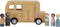 Little Dutch - Schoolbus met poppetjes FSC