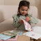 Little Dutch stickers Rosa & Friends - 3 stickervellen met speelachtergrond - stickerset