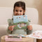 Little Dutch stickers Rosa & Friends - 3 stickervellen met speelachtergrond - stickerset