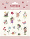 Little Dutch tijdelijke tatoeages - tattoos Rosa & Friends