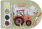 Little Dutch verfboek Little Farm - knutselboek tekenen en schilderen, incl kwast en 4 kleuren verf - peuter kleuter - vakantieboek