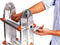 Little Jumbo Waku Model 0 Telescopische vouwladder - max. werkhoogte 3.48m - 4x3 sporten