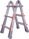 Little Jumbo Waku Model 0 Telescopische vouwladder - max. werkhoogte 3.48m - 4x3 sporten