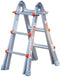Little Jumbo Waku Model 0 Telescopische vouwladder - max. werkhoogte 3.48m - 4x3 sporten