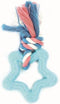 Little rascals bijt ster blauw / roze / wit 15x8x2 cm