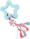 Little rascals bijt ster blauw / roze / wit 15x8x2 cm