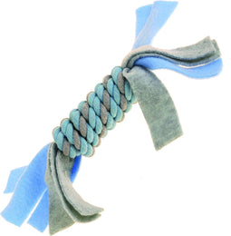 Little rascals puppy flostouw spoel met fleece blauw - Default Title