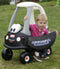 Little Tikes Cozy Coupe Politie Auto Loopauto - Zwart