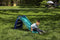 Little Tikes First Slide Jungle Glijbaan - 70 cm hoog - Blauw Groen