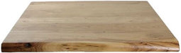 Live edge tafelblad - 80x80x4 - Waturel - Acaciahout