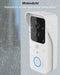 Living Needs Draadloze Deurbel – HD Video Deurbel – Deurbel met Camera.