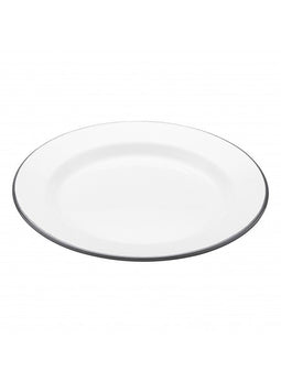 Living Nostalgia eetborden - wit - 24cm