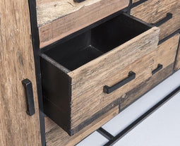 Livingfurn - Dressoir Dakota 180 cm - Riverwood