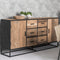 Livingfurn - Dressoir Dakota 180 cm - Riverwood
