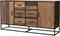Livingfurn - Dressoir Dakota 180 cm - Riverwood