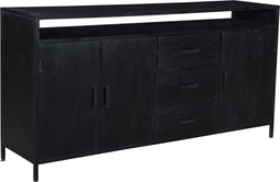 Livingfurn - Dressoir Kala Open 180 cm - Mangohout