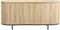 Livingfurn - Dressoir Noor Natural 115cm - Mangohout / Gecoat Staal