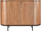 Livingfurn - Dressoir Noor Natural 115cm - Mangohout / Gecoat Staal