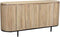 Livingfurn - Dressoir Noor Natural 170cm - Mangohout / Gecoat Staal